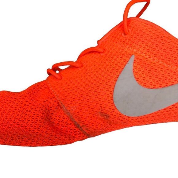Rare 2012 Nike Roshe Run Total Crimson Gamma Grey Size 12 - Picture 9 of 14